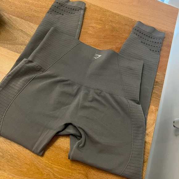 Light grey gymshark seamless countour leggings - Picture 7 of 8